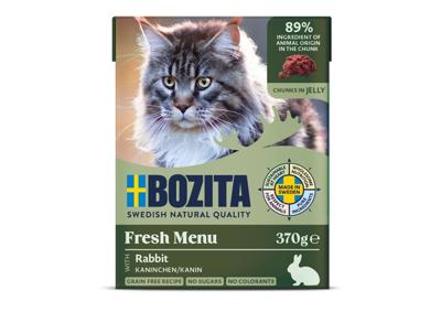 BOZITA Konijn in gelei - Natvoer voor katten - 370g