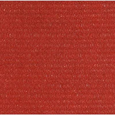 VidaXL Zonnezeil 160 g/m² 3/4x2 m hdpe rood VidaXL Zonnezeil 160 g/m² 3/4x2 m hdpe rood