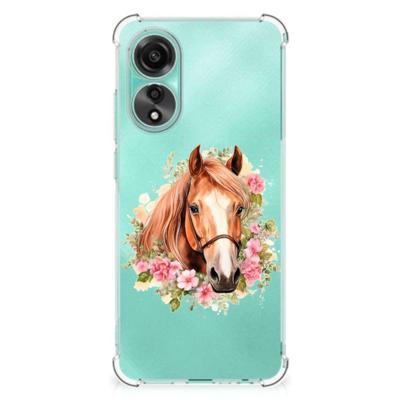 Case Anti-shock voor OPPO A78 4G Paard Case Anti-shock voor OPPO A78 4G Paard