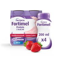 Fortimel Protein 2kcal Aardbei 4x200ml - thumbnail
