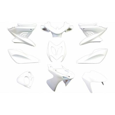 Edge Plaatset 9-delig voor yamaha aerox tot bouwjaar 2014 - mat wit