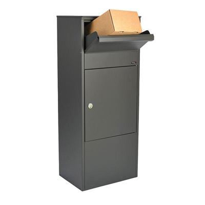 Pakketbrievenbus Allux 800 antraciet