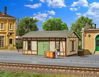 Vollmer 45640 H0 Werkplaats met pleister-/vakwerkgevel - thumbnail