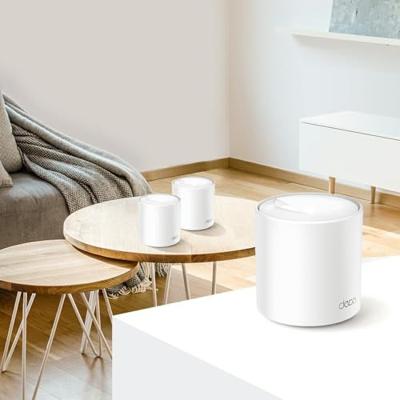 TP-Link Deco X60 AX5400 dual-band WiFi 6 Mesh Systeem (3-pack) Mesh router Wit