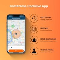 Trackilive TL-60 GPS-tracker Voertuigtracker, Multifunctionele tracker, Live Tracking Zwart 1 stuk(s) - thumbnail