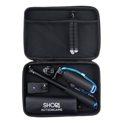 Shop4 - GoPro HERO7 Silver Accessoires Set - Travel met Opbergtas