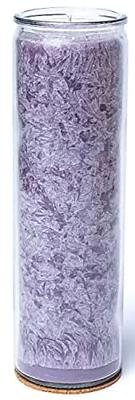 Fairtrade Violet Palmpit Was Kaars uit Indonesië