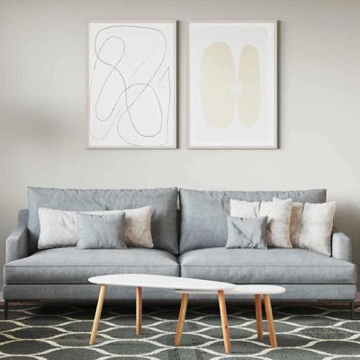 VidaXL Muurverf bruin 2,5 l wandprint