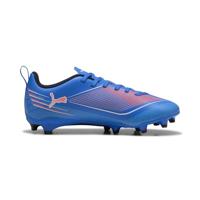 PUMA Ultra 6 Play Gras / Kunstgras Voetbalschoenen (MG) Kids Blauw Wit Felrood - thumbnail