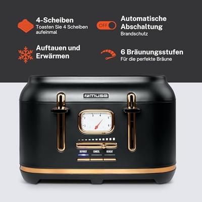 Muse MS-131 BC Broodrooster Zwart