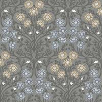 Dutch Wallcoverings Ekbacka - Bellis Grey - Grijs - thumbnail