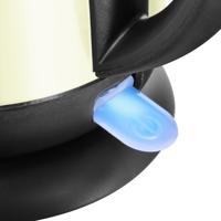 EMERIO Wasserkocher Waterkoker Snoerloos Aantal/Volume: 1 l Zwart, Geel - thumbnail