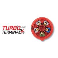 PCE CEE 16A 3-polige stekker Turbo Twist zwart - thumbnail