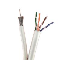 Technetix TN-CAT6C18-20M Cat6 Utp / Coax-18 Gecombineerde Installatiekabel Wit Eca 20 M - thumbnail