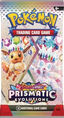 Pokemon TCG Scarlet & Violet Prismatic Evolutions Booster Bundle (6 Booster Packs) Pokemon TCG Scarlet & Violet Prismatic Evolutions Booster Bundle (6 Booster Packs)