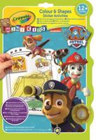 Crayola mini kleuren stickerboek paw patrol - thumbnail