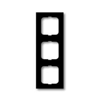 Busch-Jaeger 3-voudig afdekraam 1723-181K antraciet - thumbnail