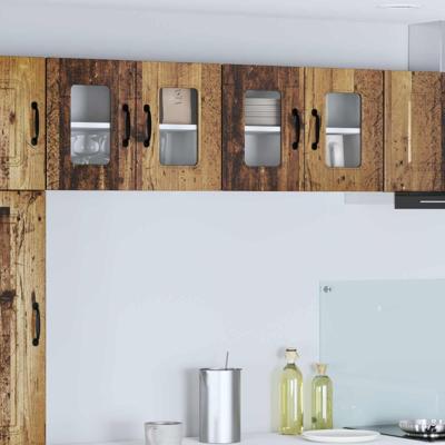 Keukenkast Kalmar 2 pcs Oudhout 60 x 31 x 40 cm Bewerkt hout