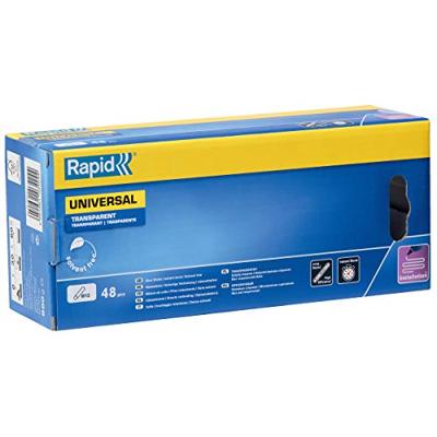 Rapid Lijmpatronen Universeel Transparant | Ø12 x 190 mm | 48 Stuks - 5001411 Rapid Lijmpatronen Universeel Transparant | Ø12 x 190 mm | 48 Stuks - 5001411