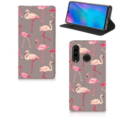 Huawei P30 Lite New Edition | Hoesje maken | Flamingo