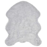 Nep Schapenvacht Tapijt Tafalla Grijs 50 x 80 cm Polyester - thumbnail