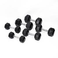 PTessentials PRO Hexa Dumbbell Voordeelset 2,5 kg t/m 30 kg - thumbnail