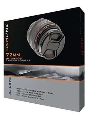 Camlink CL-LC72 Snap-on lensbeschermkap, 72 mm