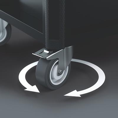 Wera 9700 Tool Rebel werkplaatswagen 1, 94-delig gereedschapswagen