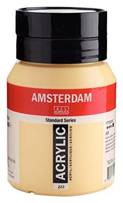 Royal Talens Amsterdam Acrylverf 500 ml - Napelsgeel Donker 223