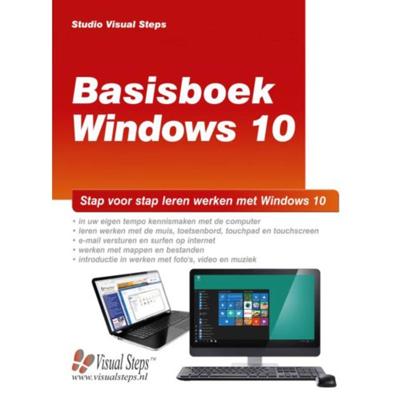 Basisboek Windows 10 - Studio Visual Steps - Paperback (9789059054912)