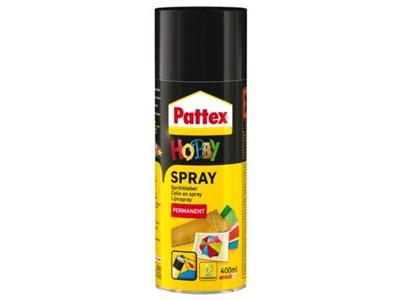 Lijmspray Pattex hobby spuitbus permanent 400ml | 6 stuks