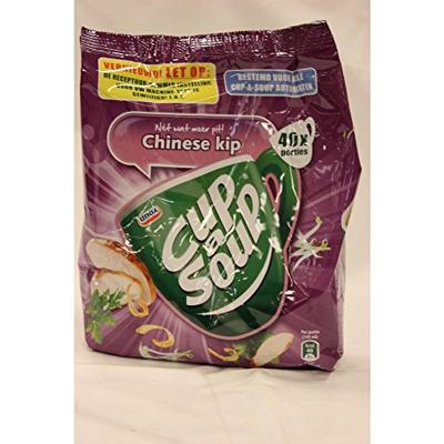 Cup-a-Soup Unox machinezak Chinese kip 140ml Cup-a-Soup Unox machinezak Chinese kip 140ml