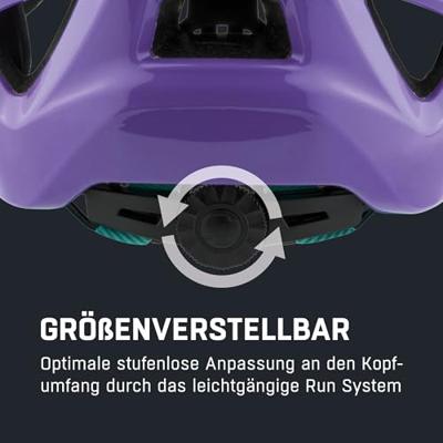 Alpina Pico Fietshelm maat 50-55 paars