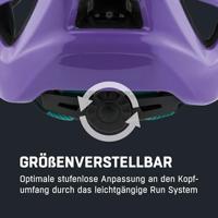 Alpina Pico Fietshelm maat 50-55 paars - thumbnail