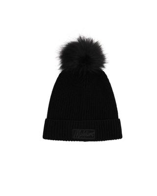 Malelions Knitted Muts Kids Zwart - Maat One Size - Kleur: Zwart | Soccerfanshop