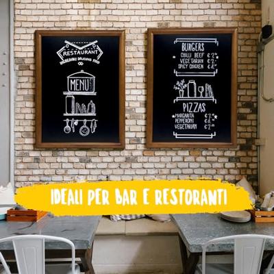 Securit krijtmarker wit, etui met 5 stuks in geassorteerde diktes