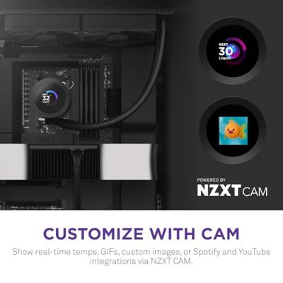 Kit voor vloeibare koeling NZXT Kraken Plus 240 Zwart Kit voor vloeibare koeling NZXT Kraken Plus 240 Zwart