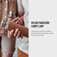 Black+Blum Glazen Waterfles - 0,6 liter - Amandel - thumbnail