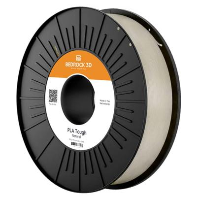 BEDROCK 3D PLAT-0501b400 PLA Tough Natural 2.85 mm 4.000 g Filament PLA+ 2.85 mm 4000 g Natuur 1 stuk(s) BEDROCK 3D PLAT-0501b400 PLA Tough Natural 2.85 mm 4.000 g Filament PLA+ 2.85 mm 4000 g Natuur 1 stuk(s)