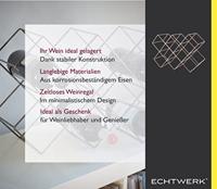 ECHTWERK Keukenaccessoires (Wijnrek voor 8 flessen, Brons) - thumbnail