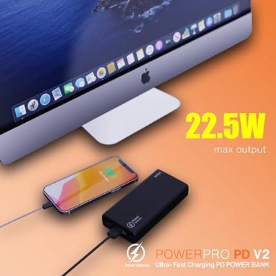 Verico Power Pro PD Powerbank 20000 mAh USB PD LiPo USB-A, USB-C Zwart Verico Power Pro PD Powerbank 20000 mAh USB PD LiPo USB-A, USB-C Zwart