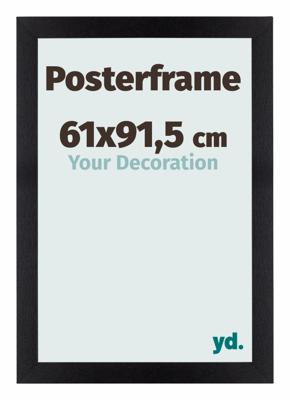 Posterlijst 61x91,5cm Zwart Mat MDF Parma Posterlijst 61x91,5cm Zwart Mat MDF Parma