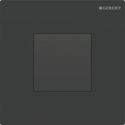 Bedieningsplaat Geberit Type 10 230V Sqaure Mat Zwart