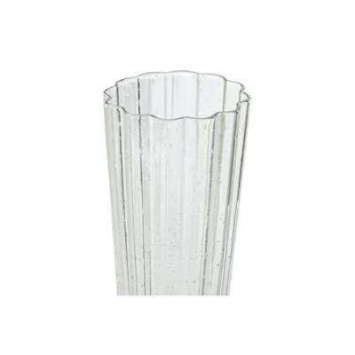 Set van bekers Home ESPRIT Groen Kristal 6 x 6 x 23,7 cm (6 Stuks)
