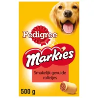 Pedigree Markies Gevuld Met Merg Vlees&Vlees - Hondensnacks - 500 g - thumbnail