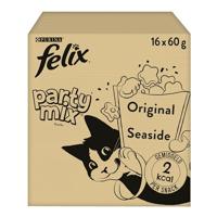 Felix Party Mix Original / Seaside kattensnoep 2 x (16 x 60 g) - thumbnail