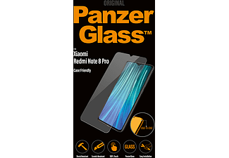 Gepantserd glas Case Friendly screen protector voor Xiaomi Redmi 8A, helder