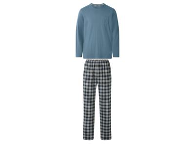 esmara Men Heren pyjama (Blauw/geruit, M) esmara Men Heren pyjama (Blauw/geruit, M)