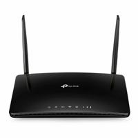 TP-Link Archer MR500 AC1200 LTE router dualband 4G + Cat6-Gigabit WLAN-router (300 Mbit/s in download, dual-band, 300 Mbit/s 2,4 GHz en 867 Mbit/s 5 GHz + vrij configureerbare LAN/WAN-poort) zwart - thumbnail
