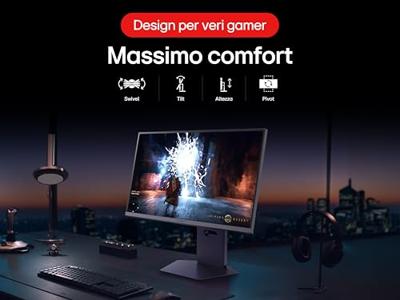 LG, 27 inch, Ultragear 4K UHD, 68,4 cm, 16:9, Super Resolution, 3840 x 2160, 480Hz, 1ms, HDR10, AMD FreeSync, DCI-P3, DisplayHDR 600, 27G850A-B.AEU - Zwart